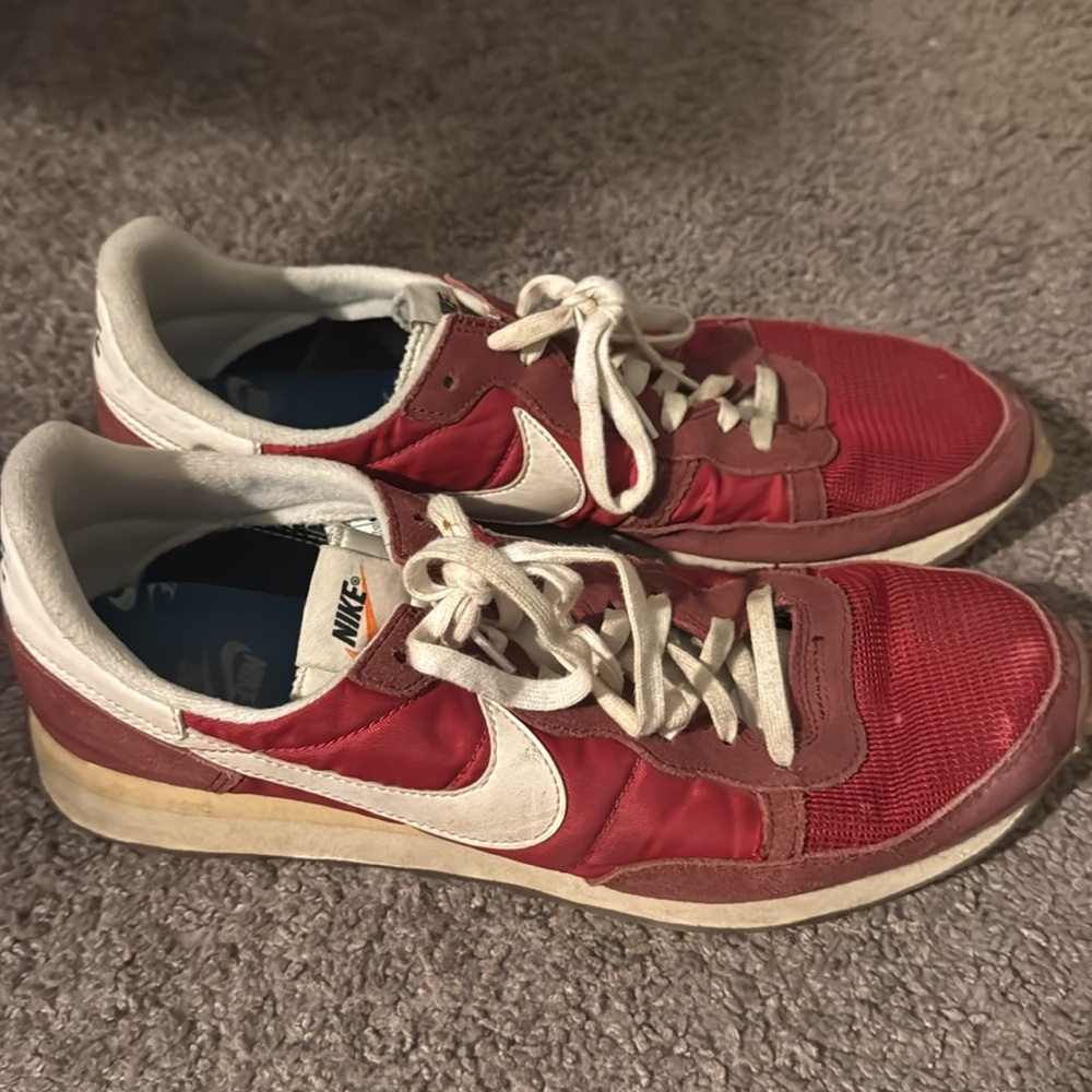 Nike Challenger OG Gym Red White Mens 12 Sneakers Racer - Picture 3 of 13